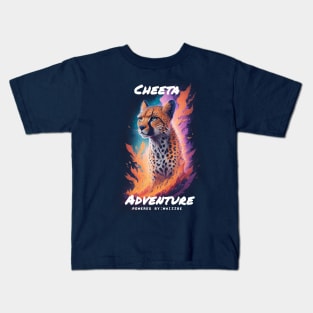 Cheetah Adventure Kids T-Shirt